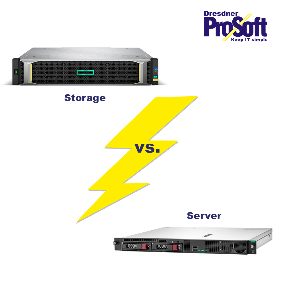 Storage vs. Server
