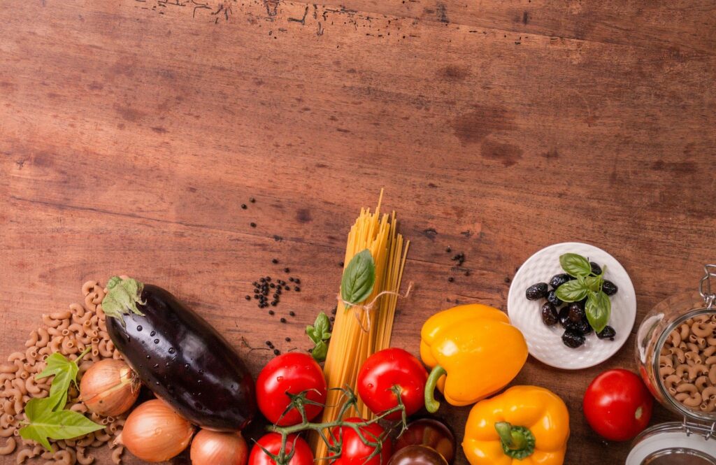 Gemüse als Symbol für Restaurants - IoT